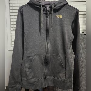 The North Face Gray Full-Zip Hoodie